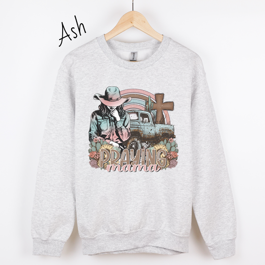 Praying Mama Western Sweatshirt