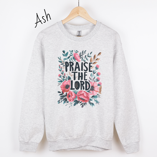 Praise the Lord Floral Sweatshirt