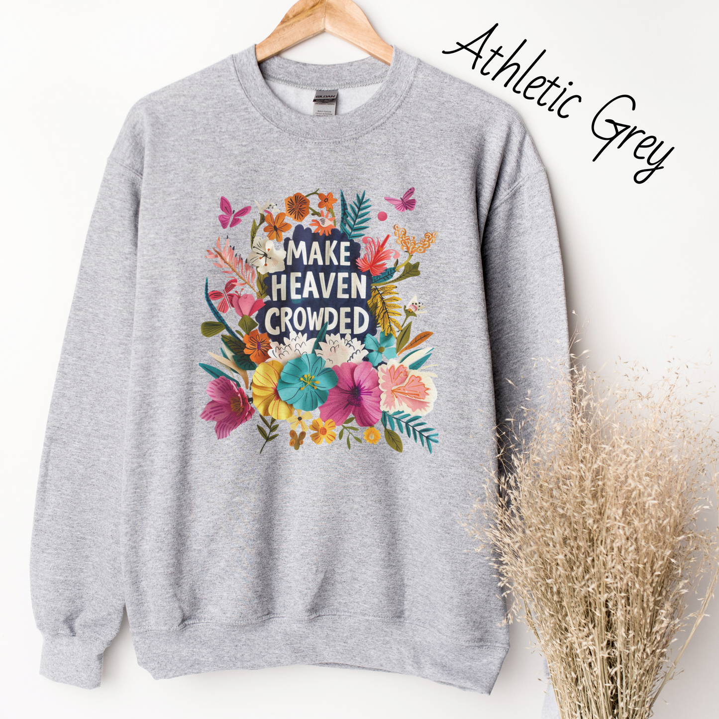 Make Heaven Crowded Floral Sweatshirt