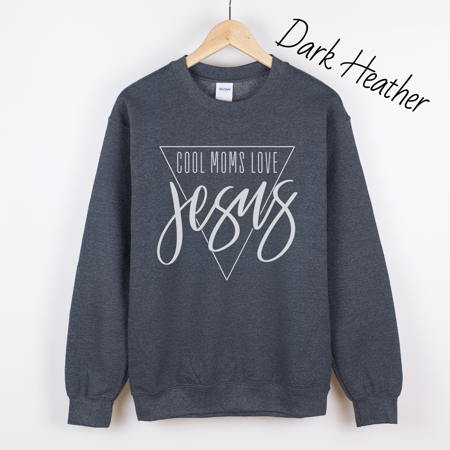 Cool Moms Love Jesus Sweatshirt
