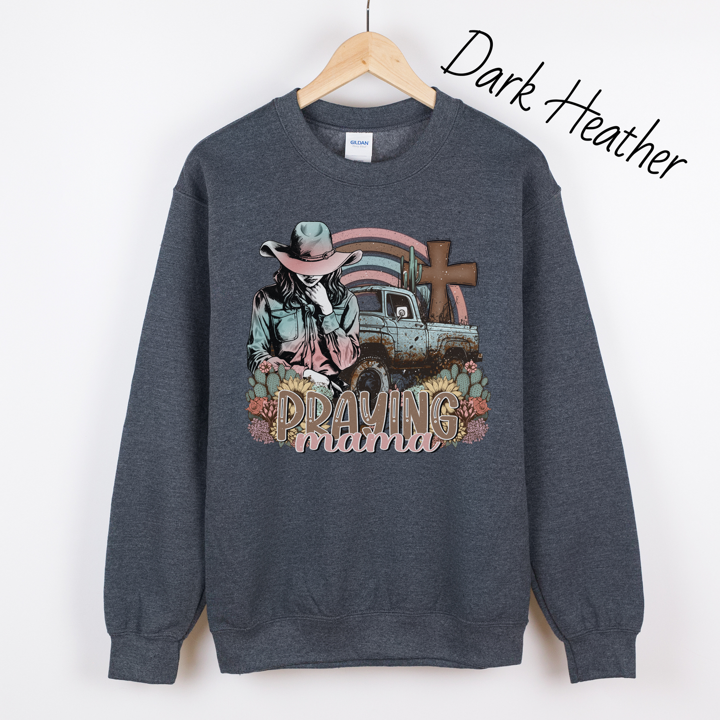Praying Mama Western Sweatshirt
