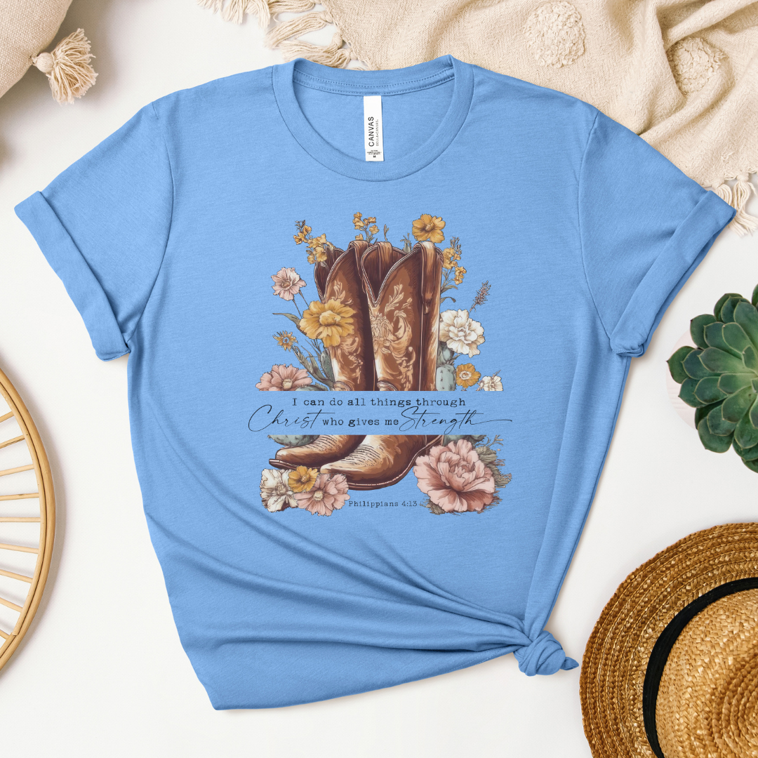 I Can Do All Things Short Sleeve Tee