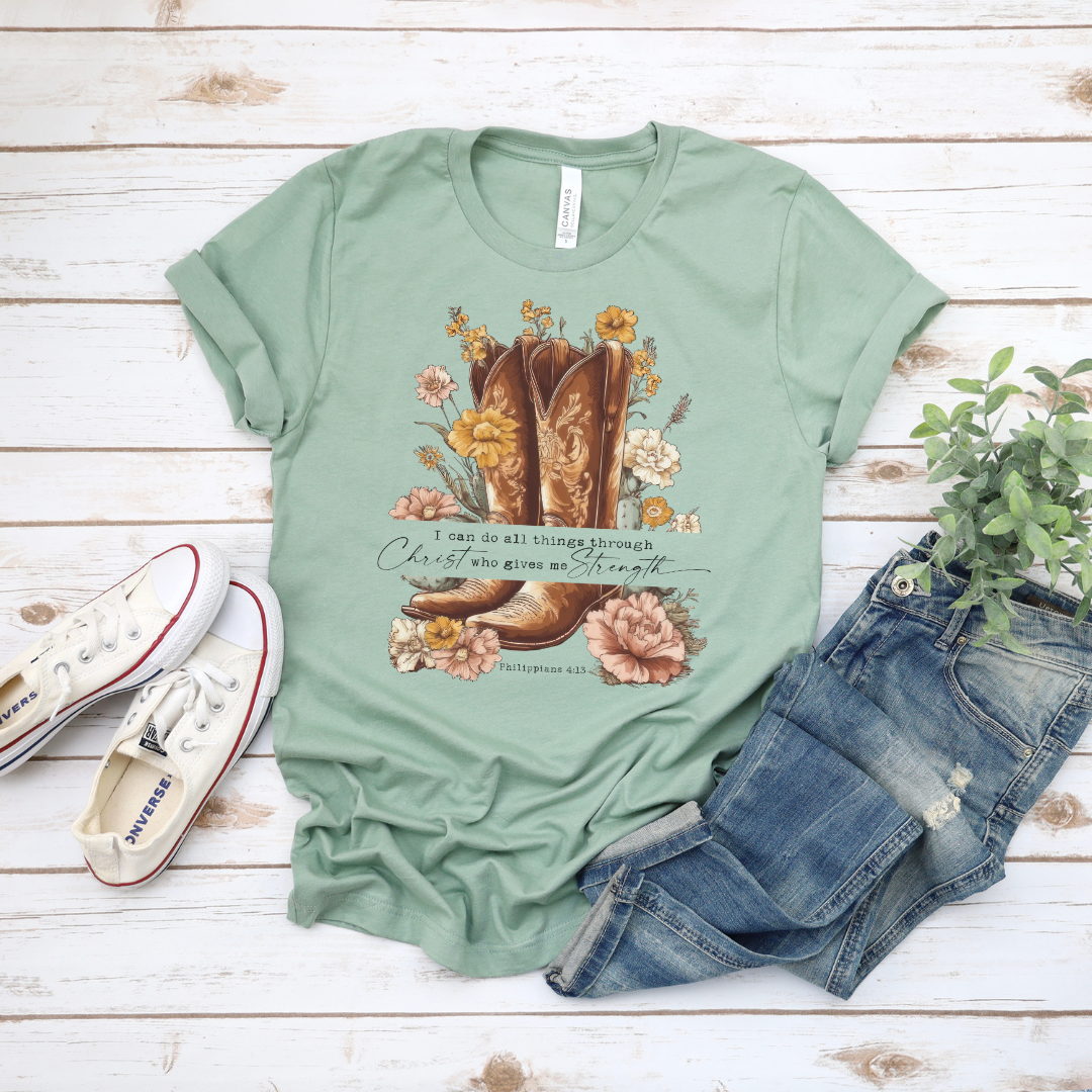I Can Do All Things Short Sleeve Tee