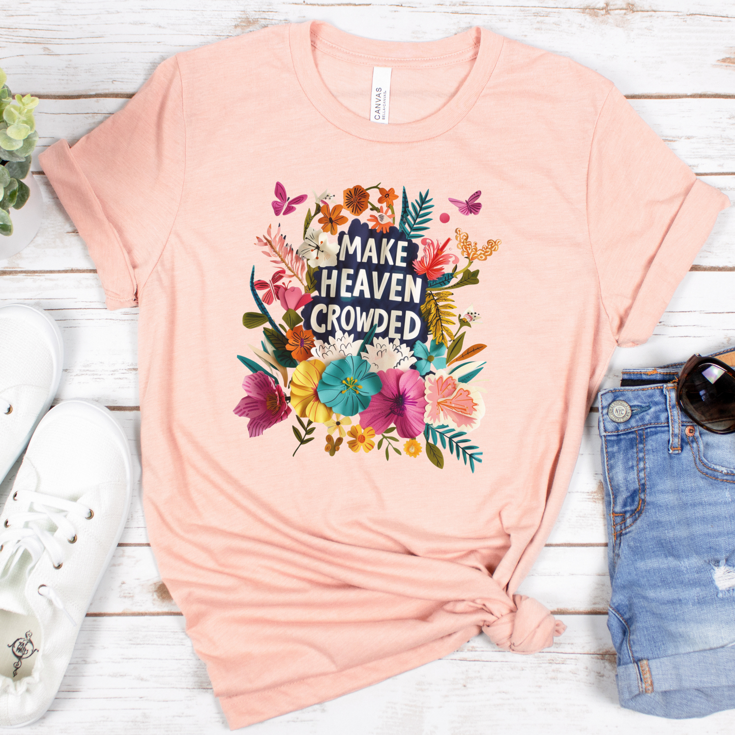 Make Heaven Crowded Short Sleeve Tee