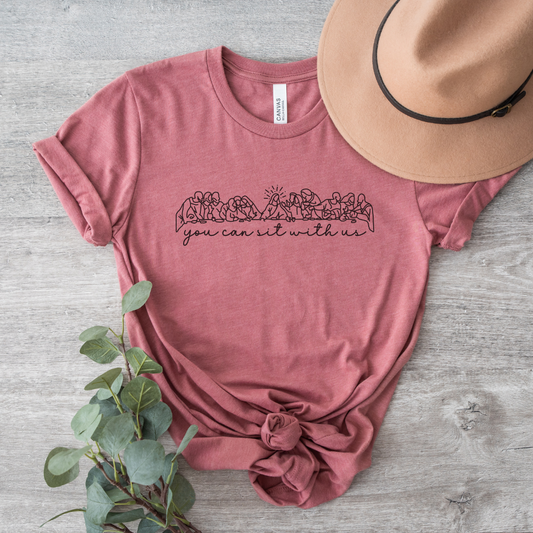 You Can Sit With Us Short Sleeve Tee