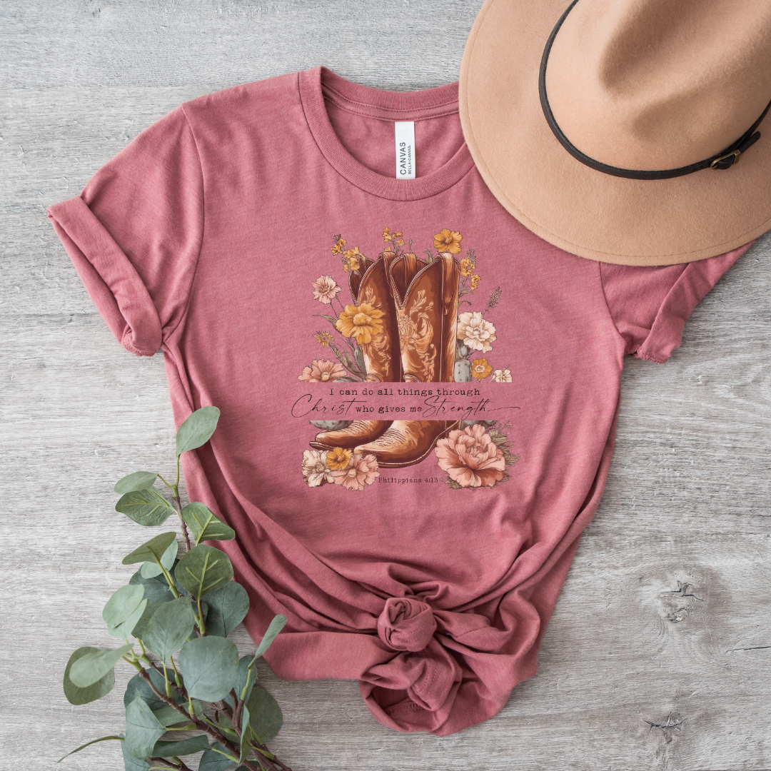 I Can Do All Things Short Sleeve Tee