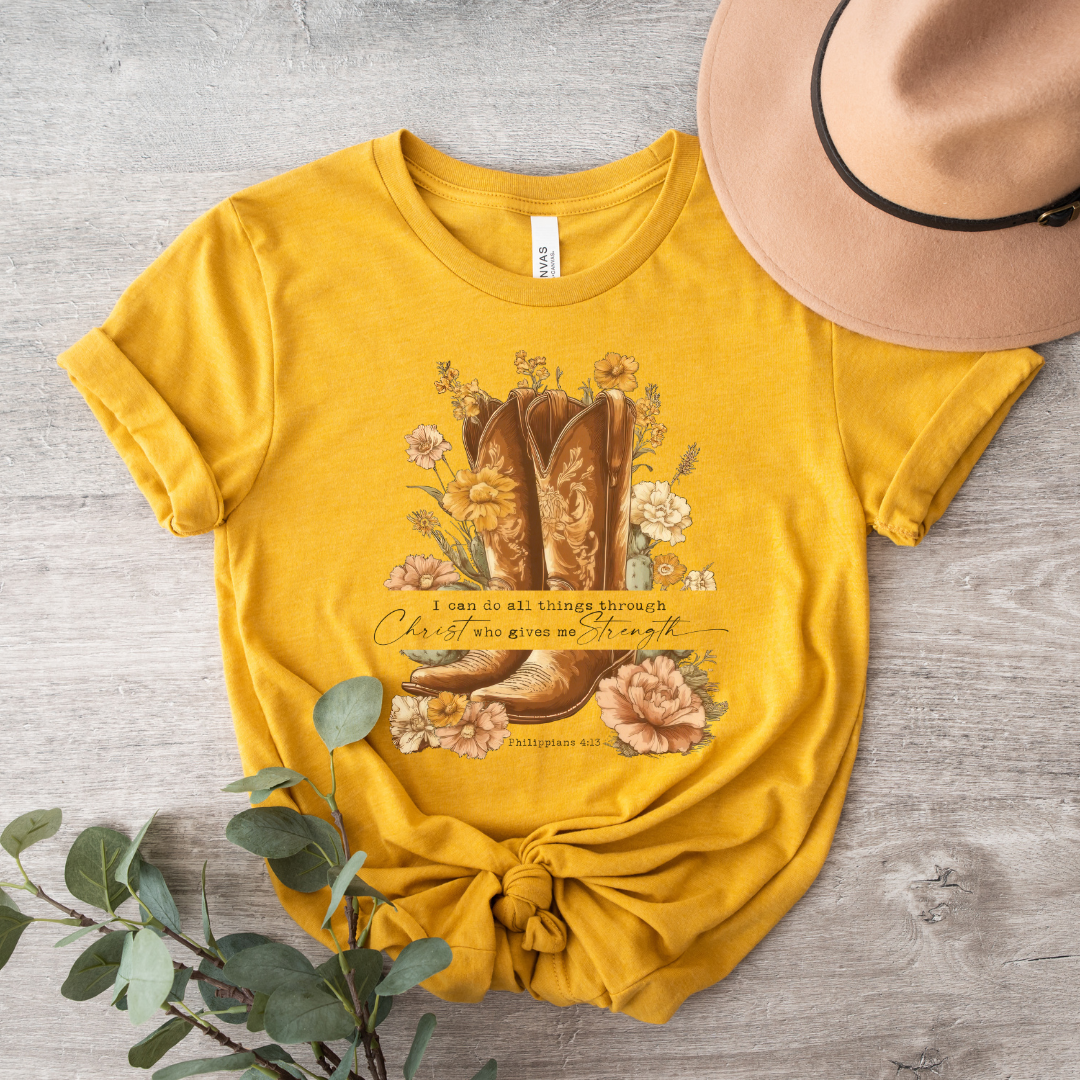 I Can Do All Things Short Sleeve Tee