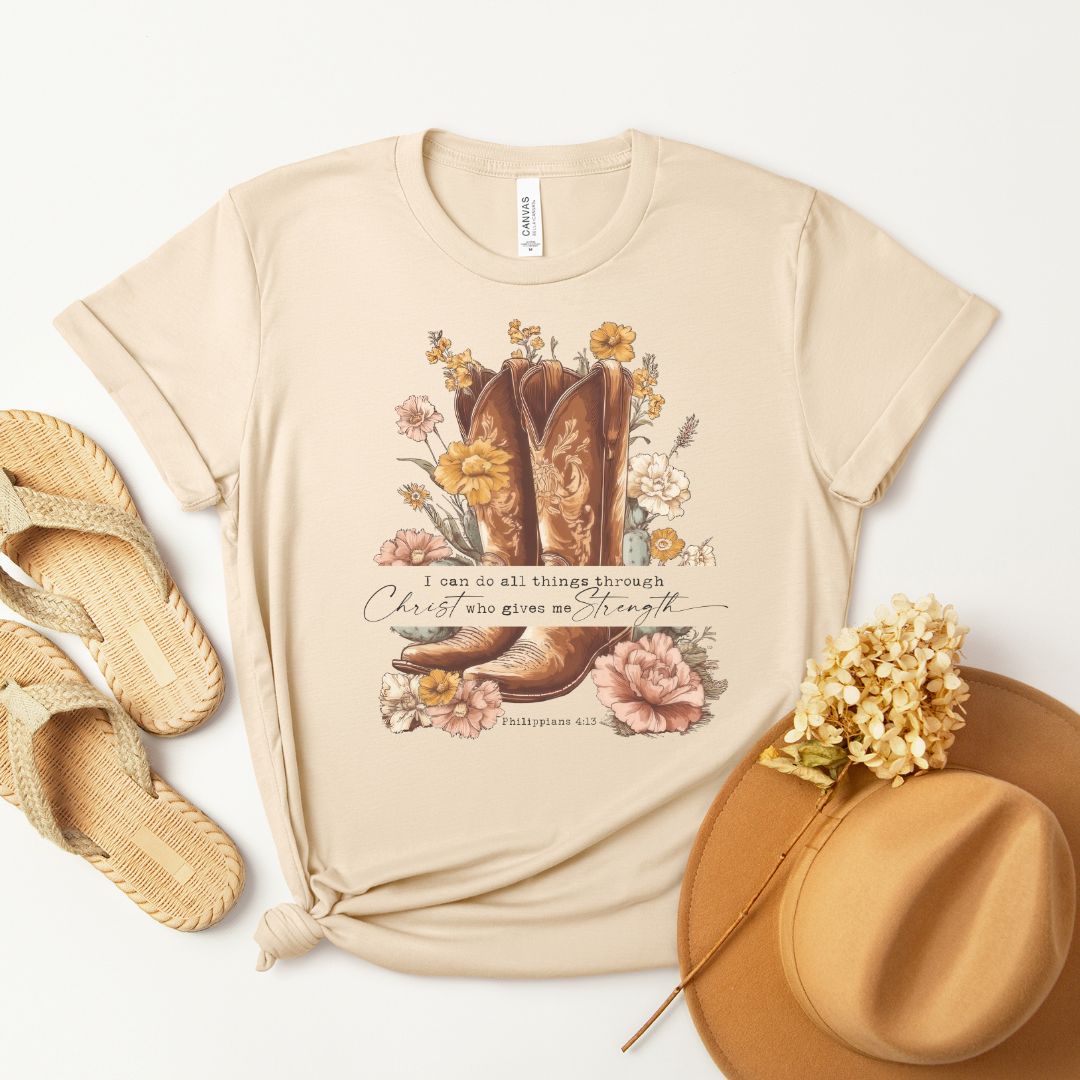 I Can Do All Things Short Sleeve Tee