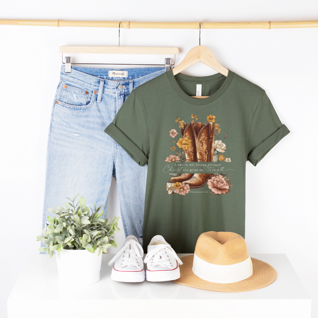 I Can Do All Things Short Sleeve Tee