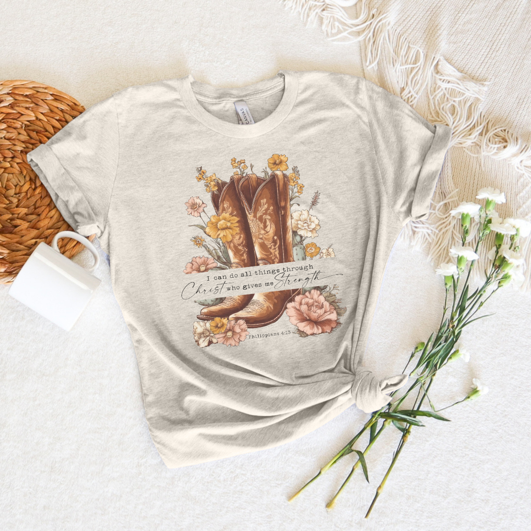 I Can Do All Things Short Sleeve Tee