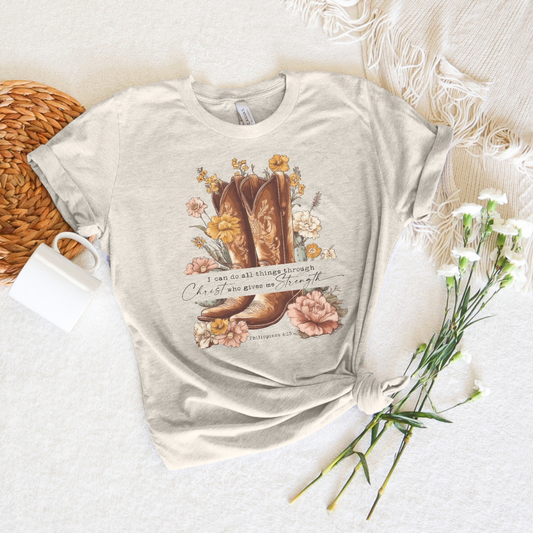 I Can Do All Things Short Sleeve Tee