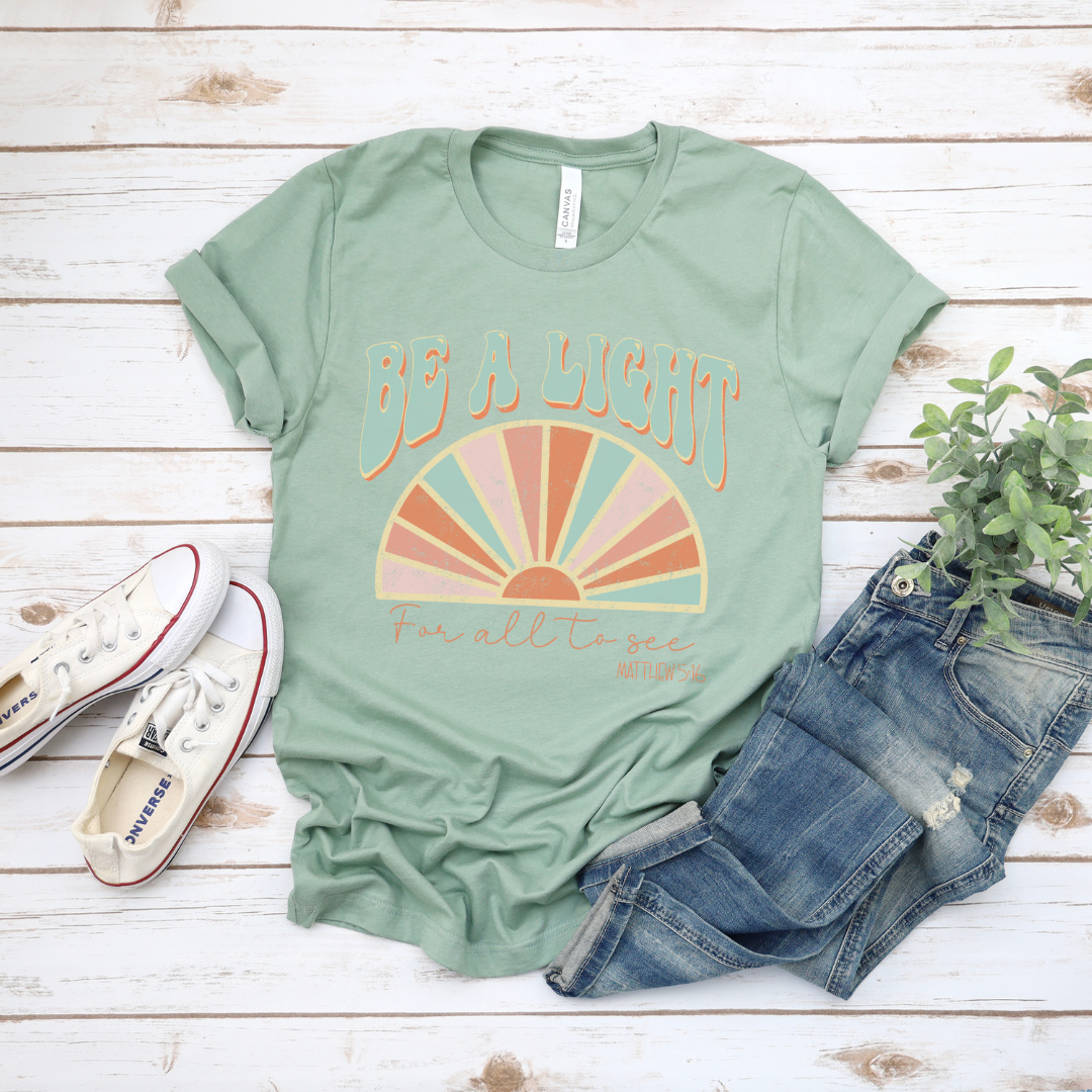 Be A Light Short Sleeve Tee