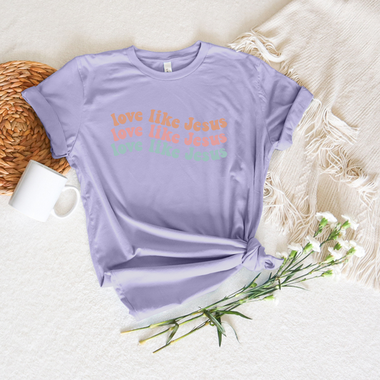 Love Like Jesus Short Sleeve Tee