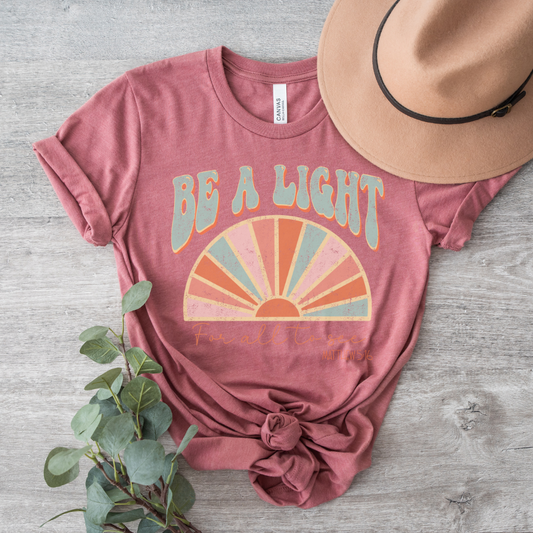 Be A Light Short Sleeve Tee