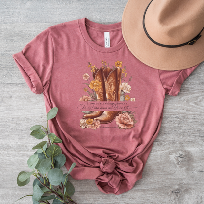 I Can Do All Things Short Sleeve Tee