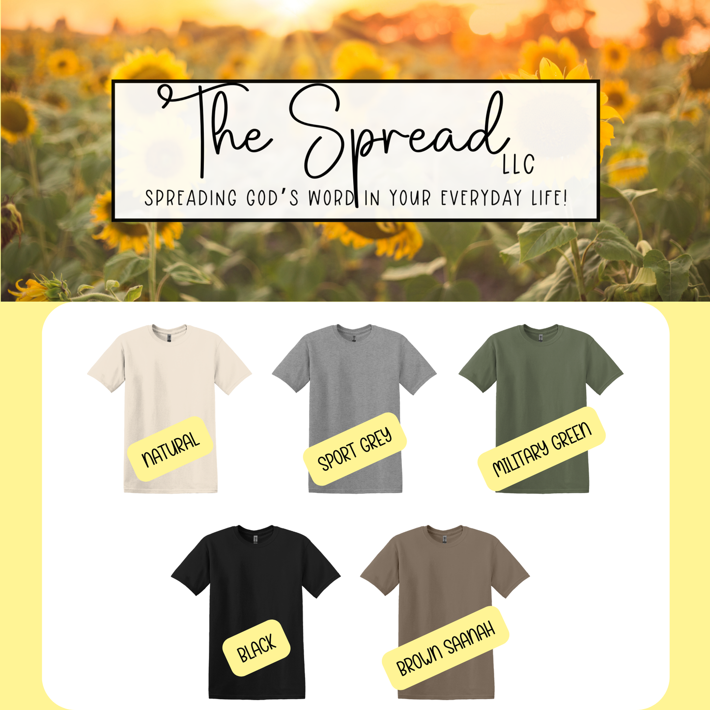 Fishers of Men Color Short Sleeve Tee