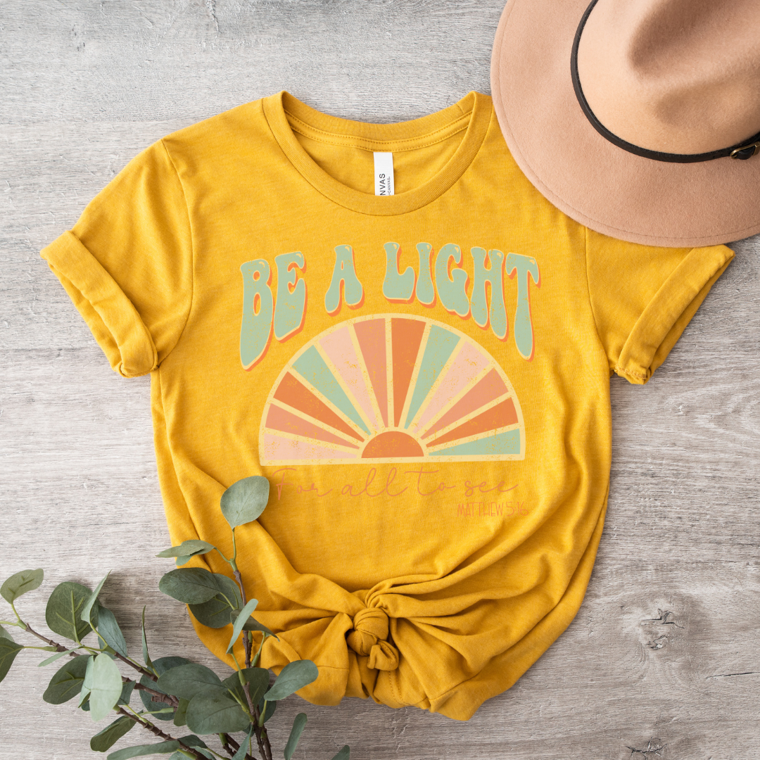Be A Light Short Sleeve Tee