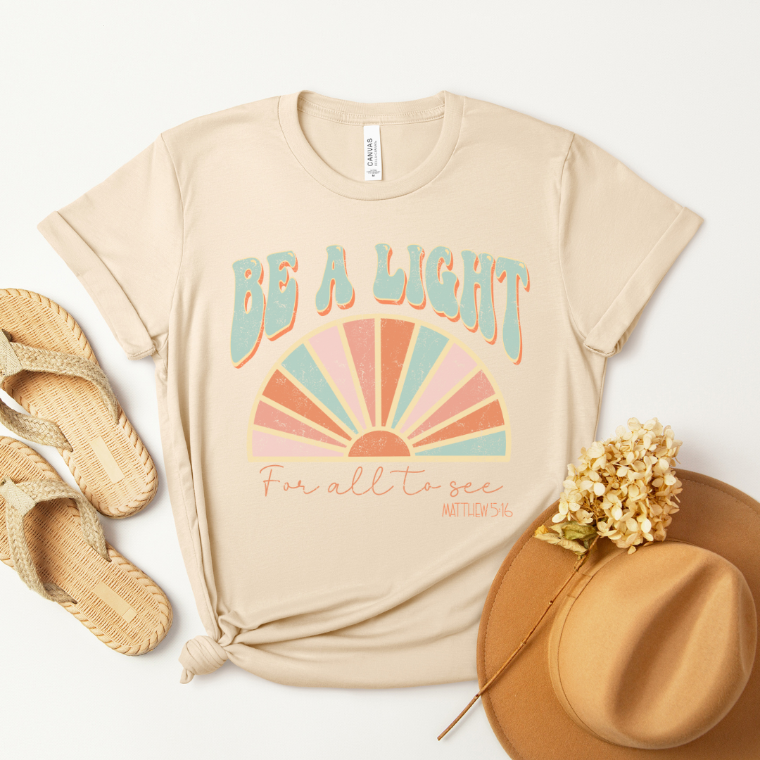 Be A Light Short Sleeve Tee