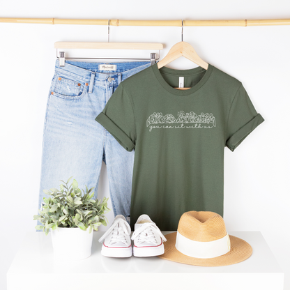 You Can Sit With Us Short Sleeve Tee