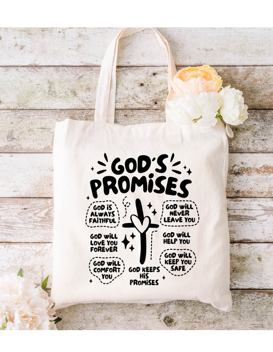 God's Promises Canvas Bag